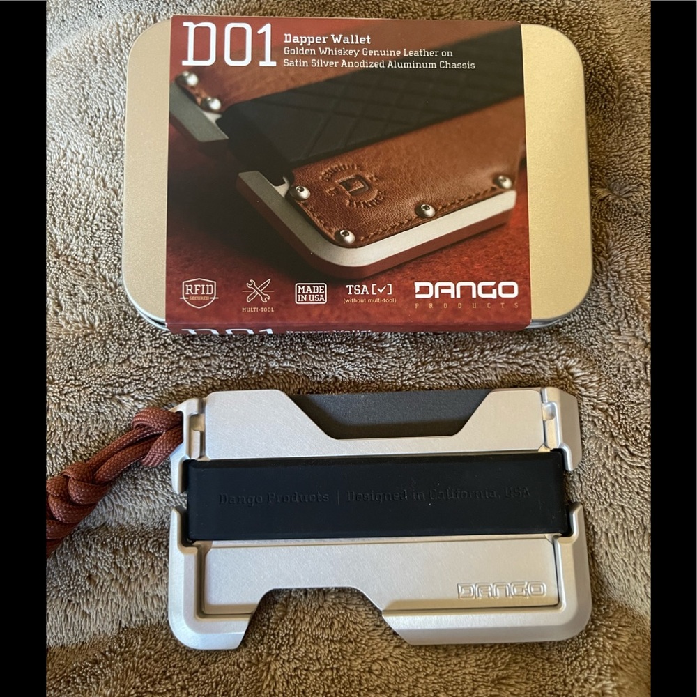NWT/NWB Dango Dapper Wallet/RFID Secured